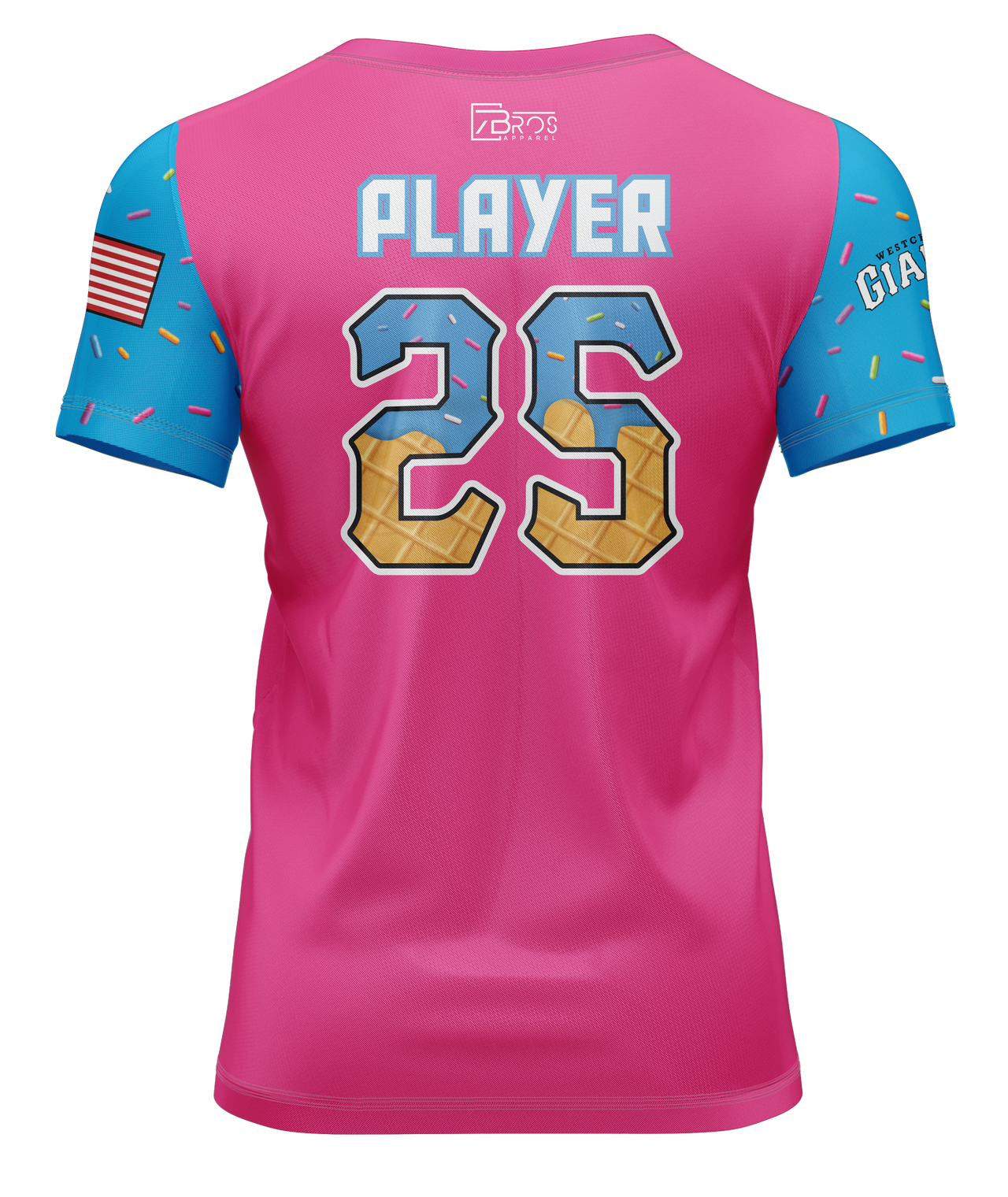 Westchester Giants Ice Cream Custom Sublimated Jersey