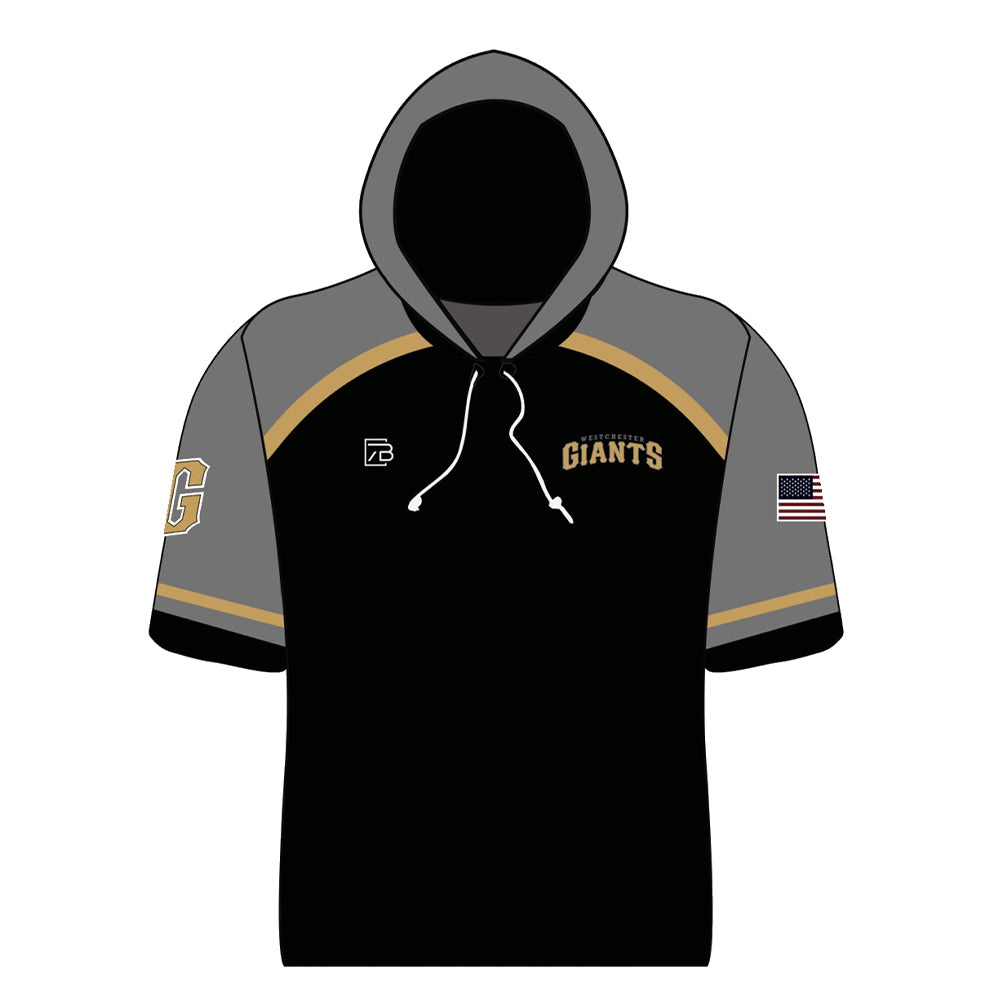 Westchester Giants Sublimated Short Sleeve Hood