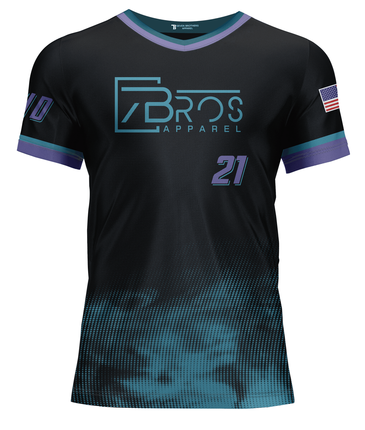 7B Smoke Jersey | 7 Bros Apparel