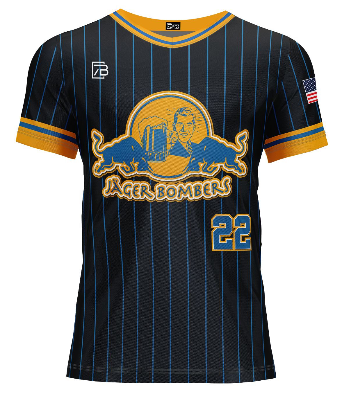 Jager Bombers Custom Jersey | 7 Bros Apparel