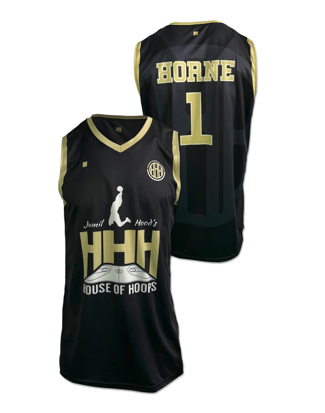 Custom V-Neck Basketball Jersey (Unisex)