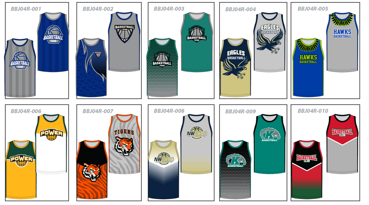 Custom Reversible Retro Basketball Jersey
