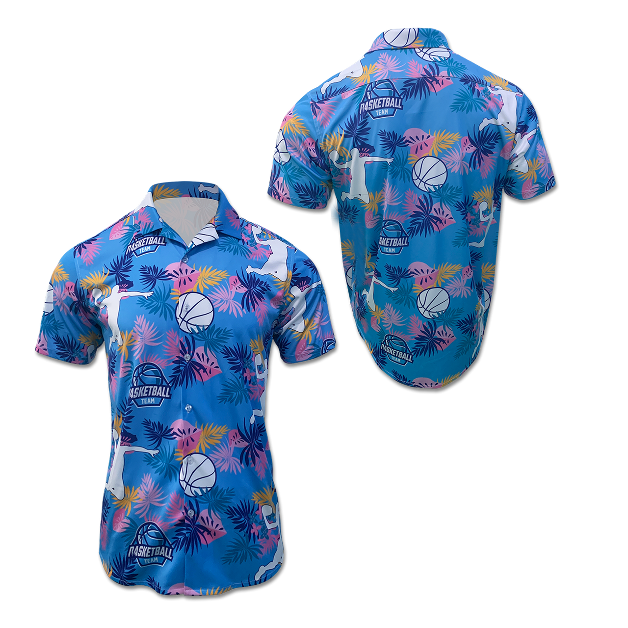 Custom Hawaiian Button-Up Shirt