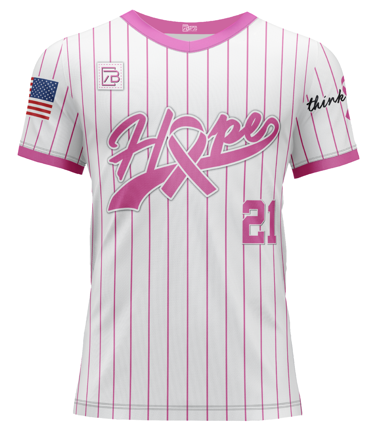 Breast Cancer Awareness Jersey | 7 Bros Apparel