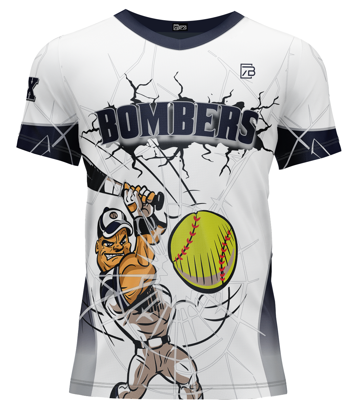 Custom Bombers Baseball/Softball Jersey