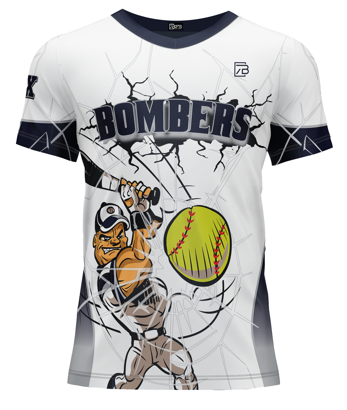 Mens top softball jerseys