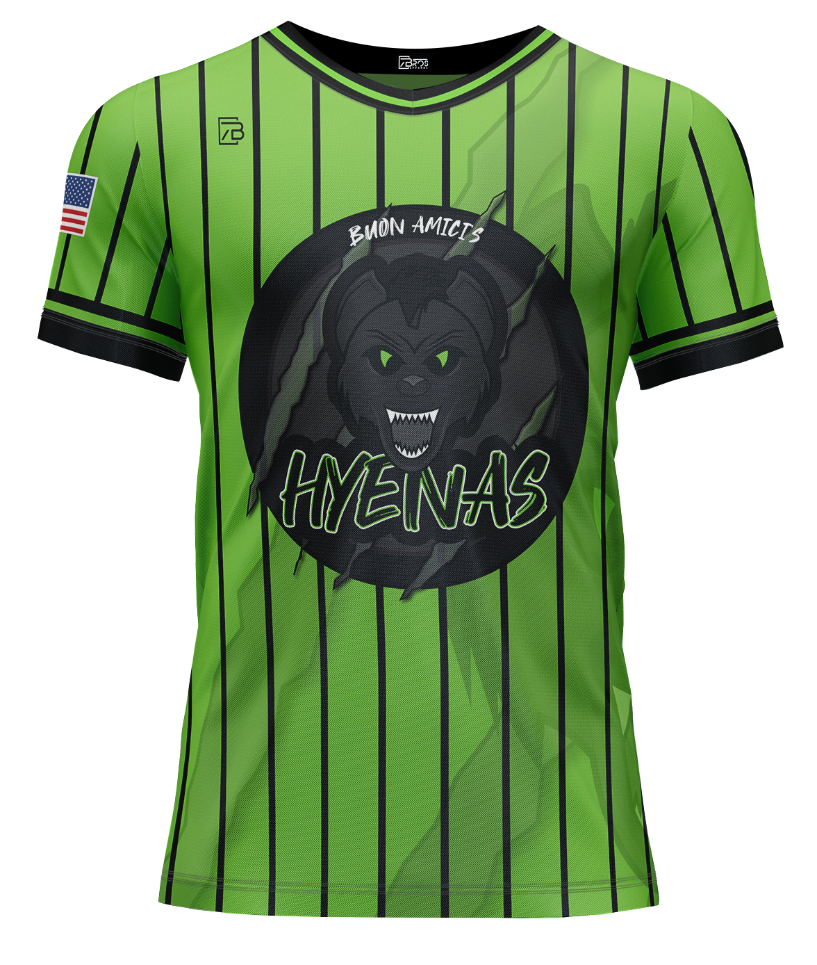 Neon Green Soccer Jersey Custom