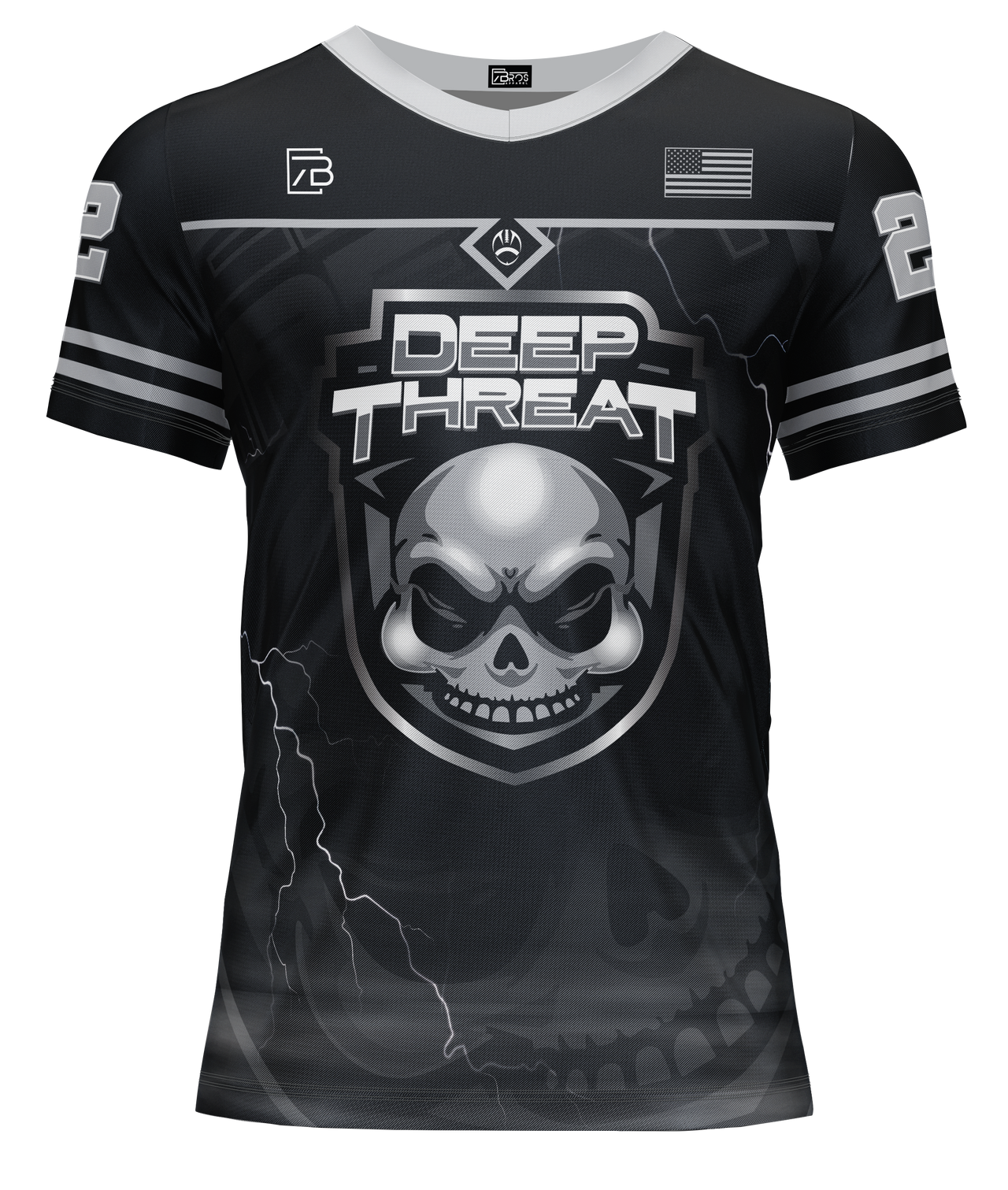 Deep Threat Custom Jersey | 7 Bros Apparel