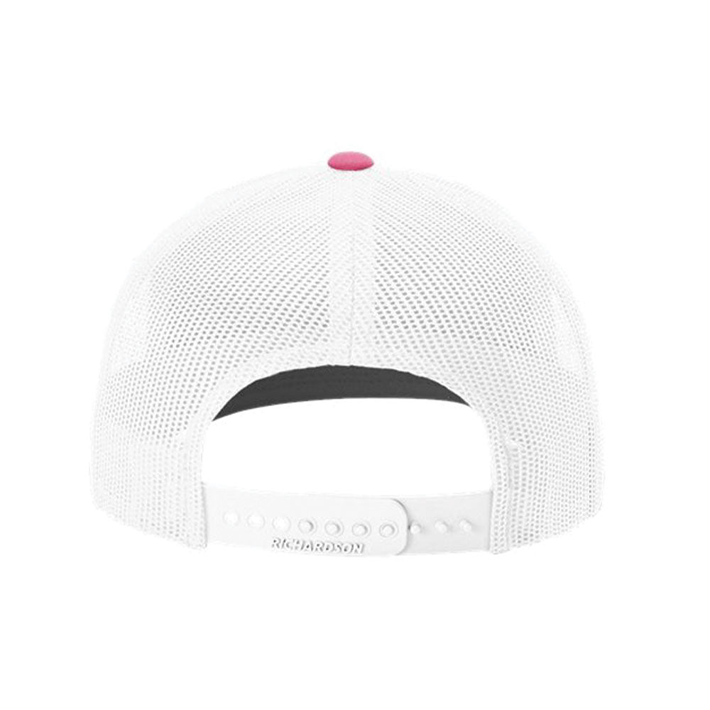 Rebels Softball Richardson Trucker Hat - Pink/White