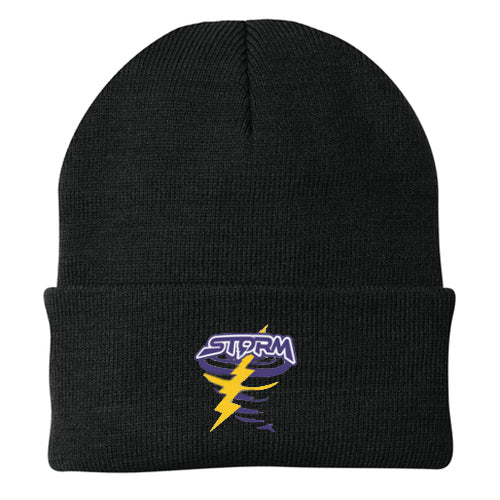 Storm Port Authority Knit Cap - Black