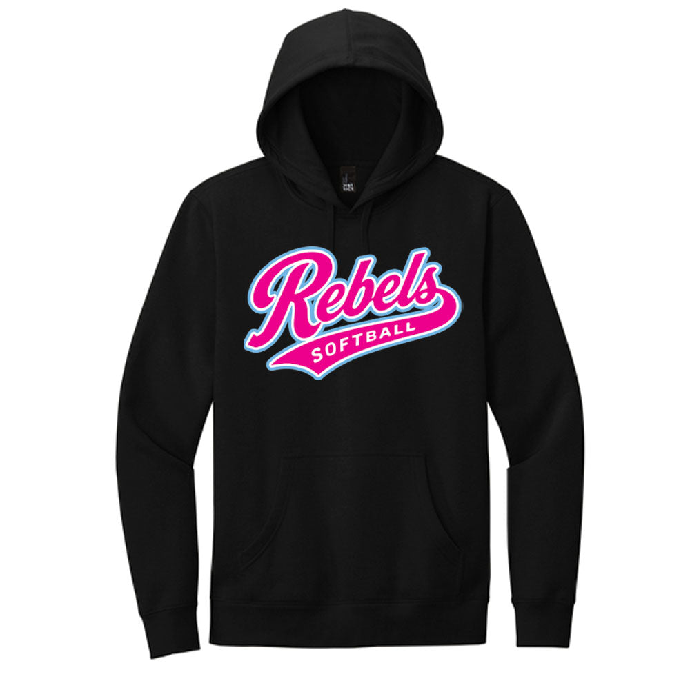 Rebels Softball District V.I.T. Fleece Hoodie - Script