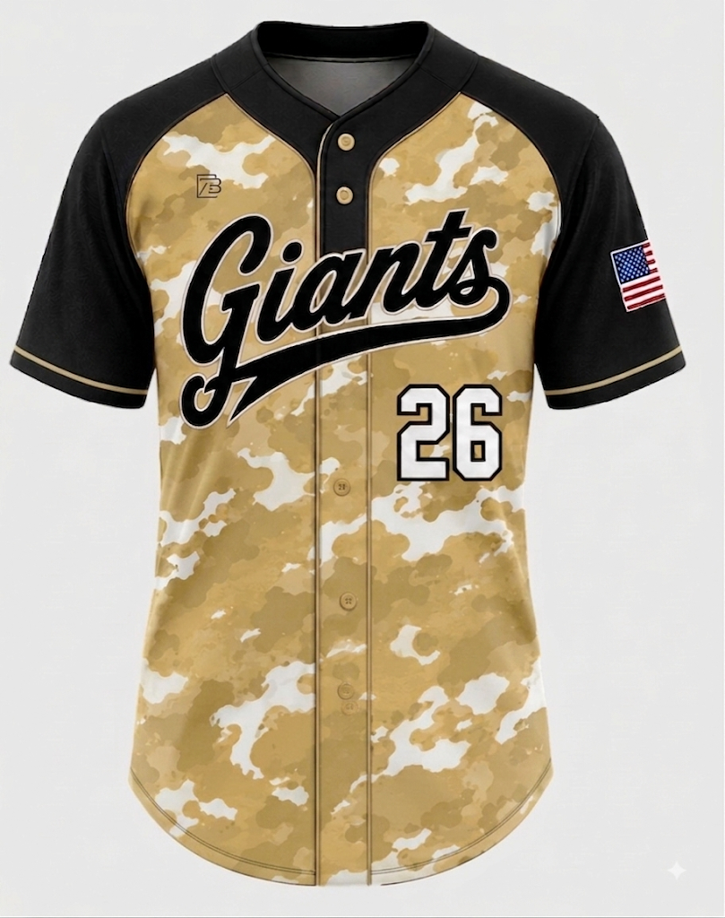 Westchester Giants Camo Jersey