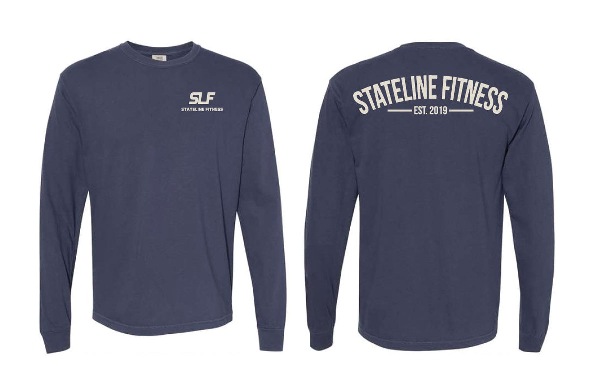 Stateline Fitness Comfort Colors Heavyweight Long Sleeve Tee