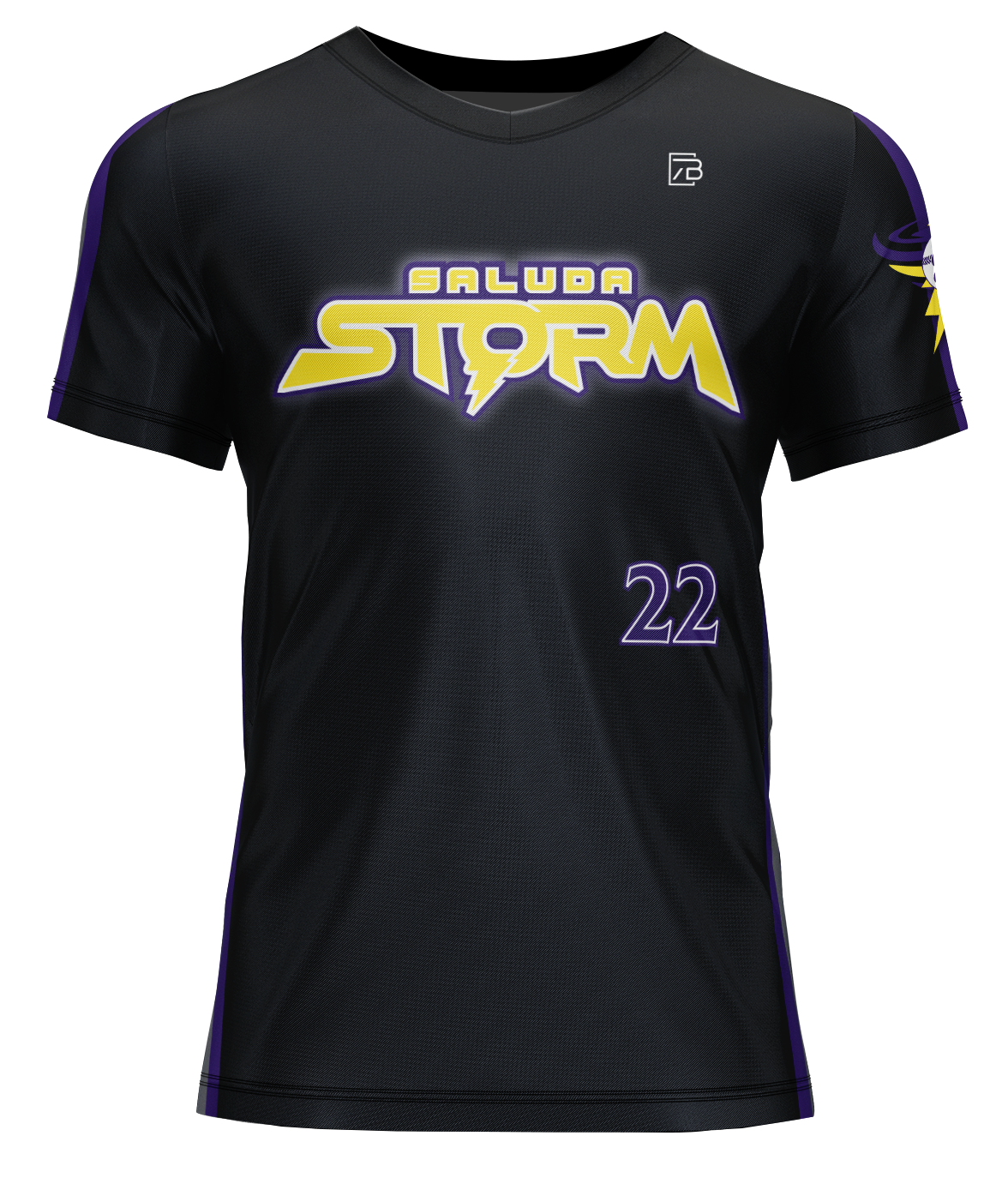 Saluda Storm Player Cross Jersey - Black