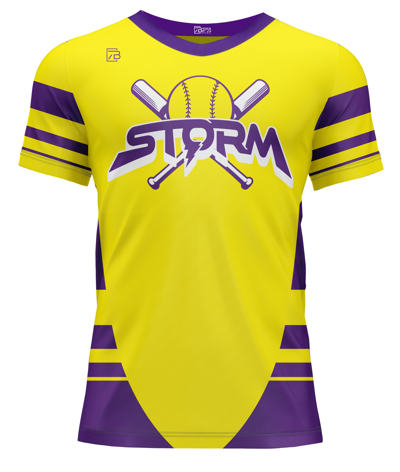 Saluda Storm Player Jersey - Neon Yellow