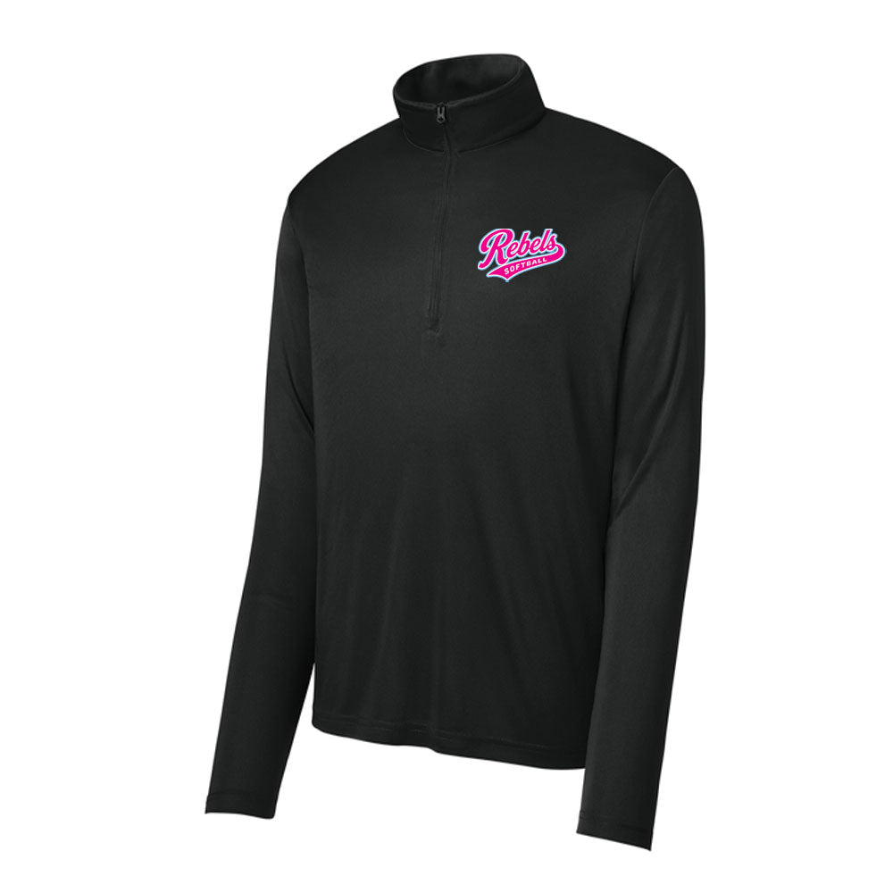 Rebels Softball Sport Tek Men's 1/4 Zip