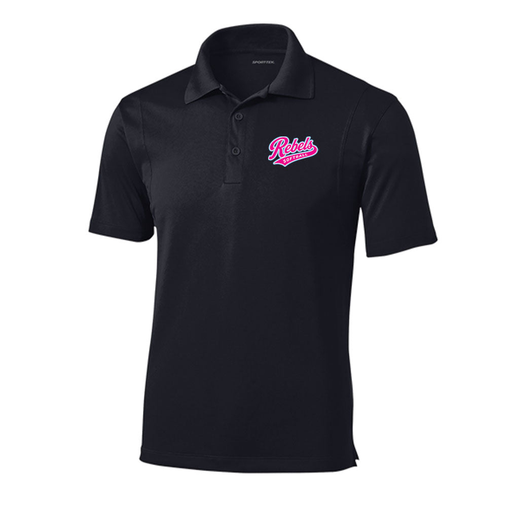 Rebels Softball Sport Tek Men's Polo