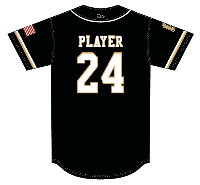 Westchester Giants Black Button Down Jersey - Black