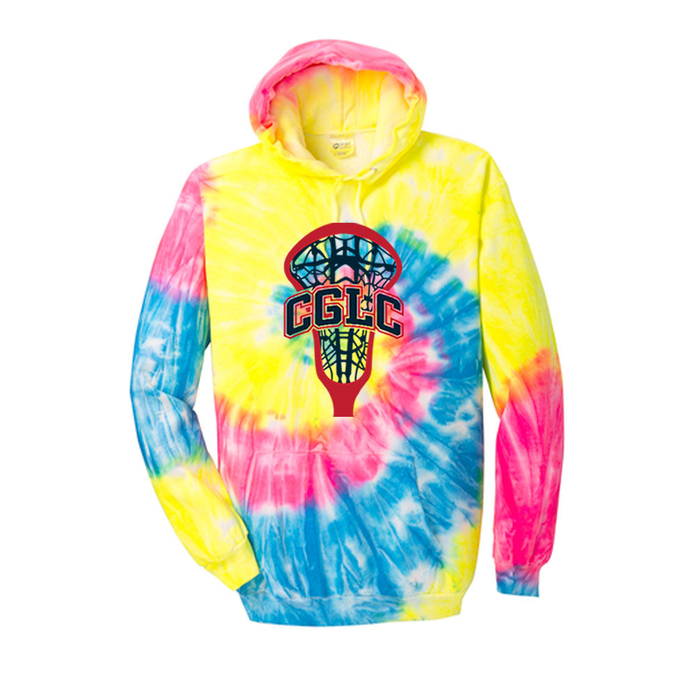 CGLC Port & Co Adult Tie Dye Hoodie