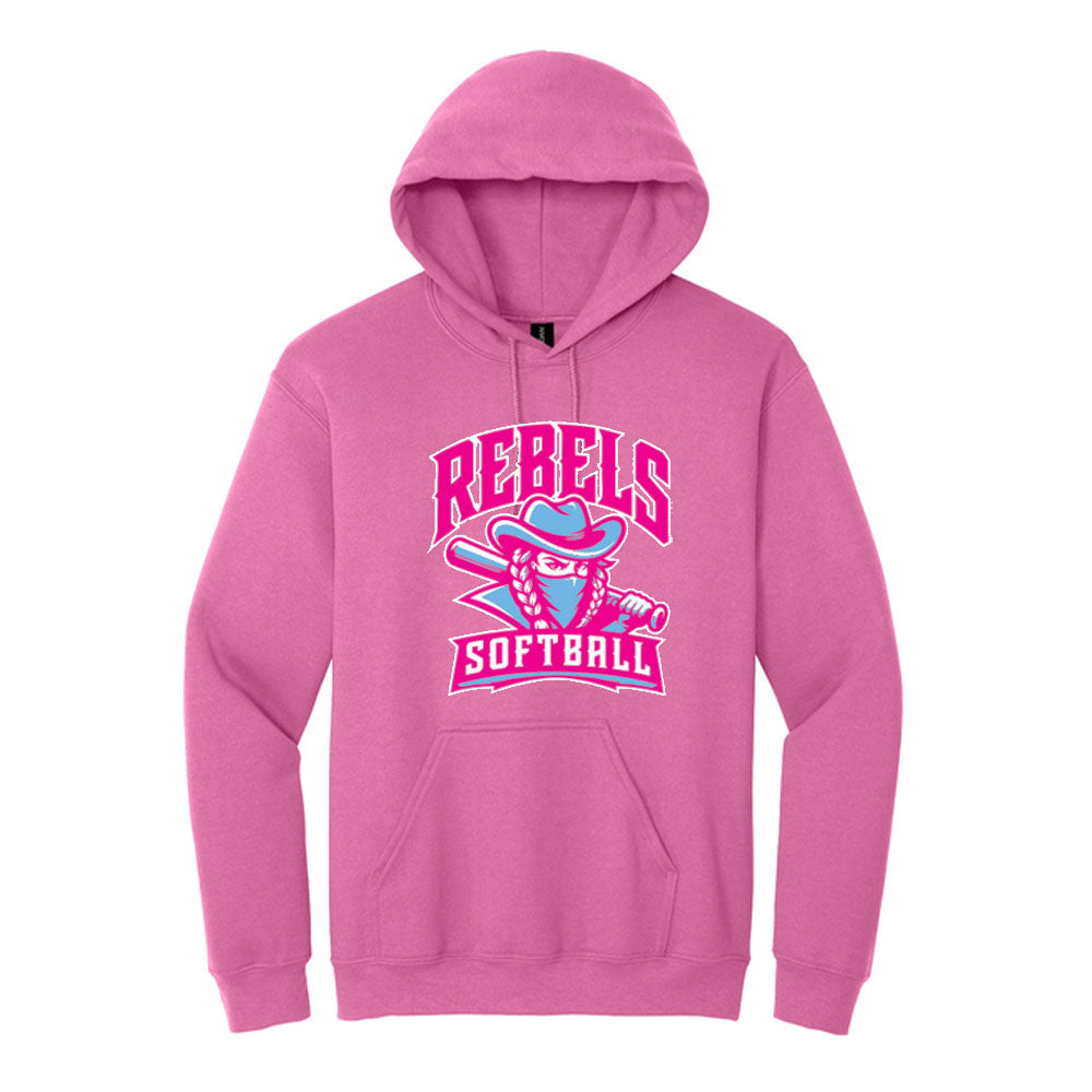 Rebels Softball District V.I.T. Fleece Hoodie - Mascot