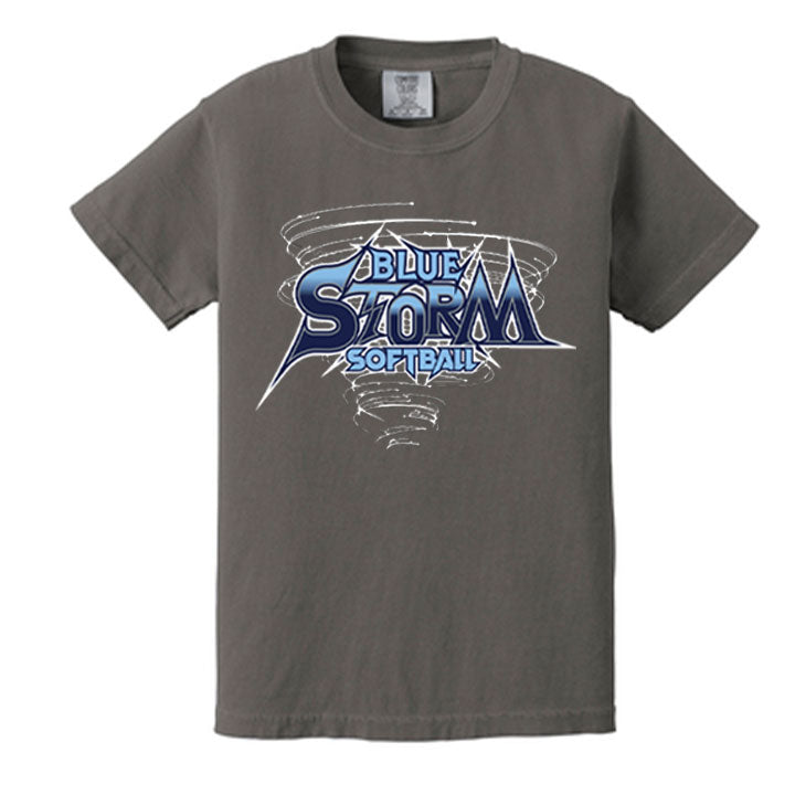 Blue Storm Comfort Colors Youth Tee