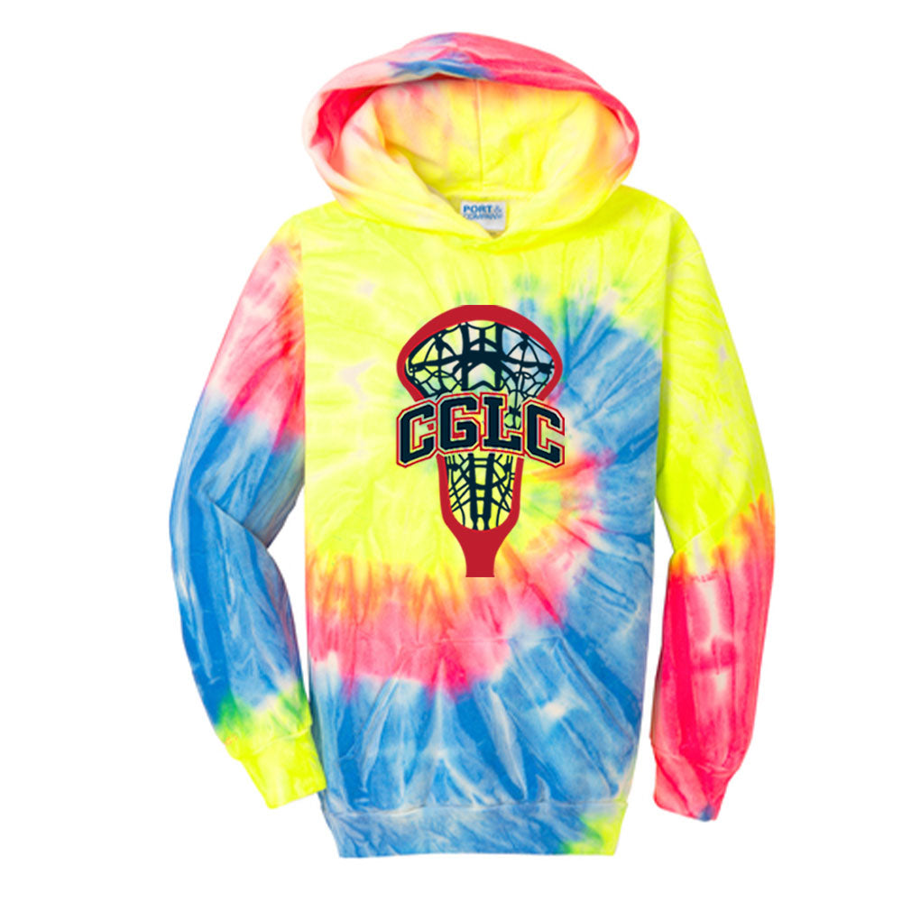 CGLC Port & Co Youth Tie Dye Hoodie