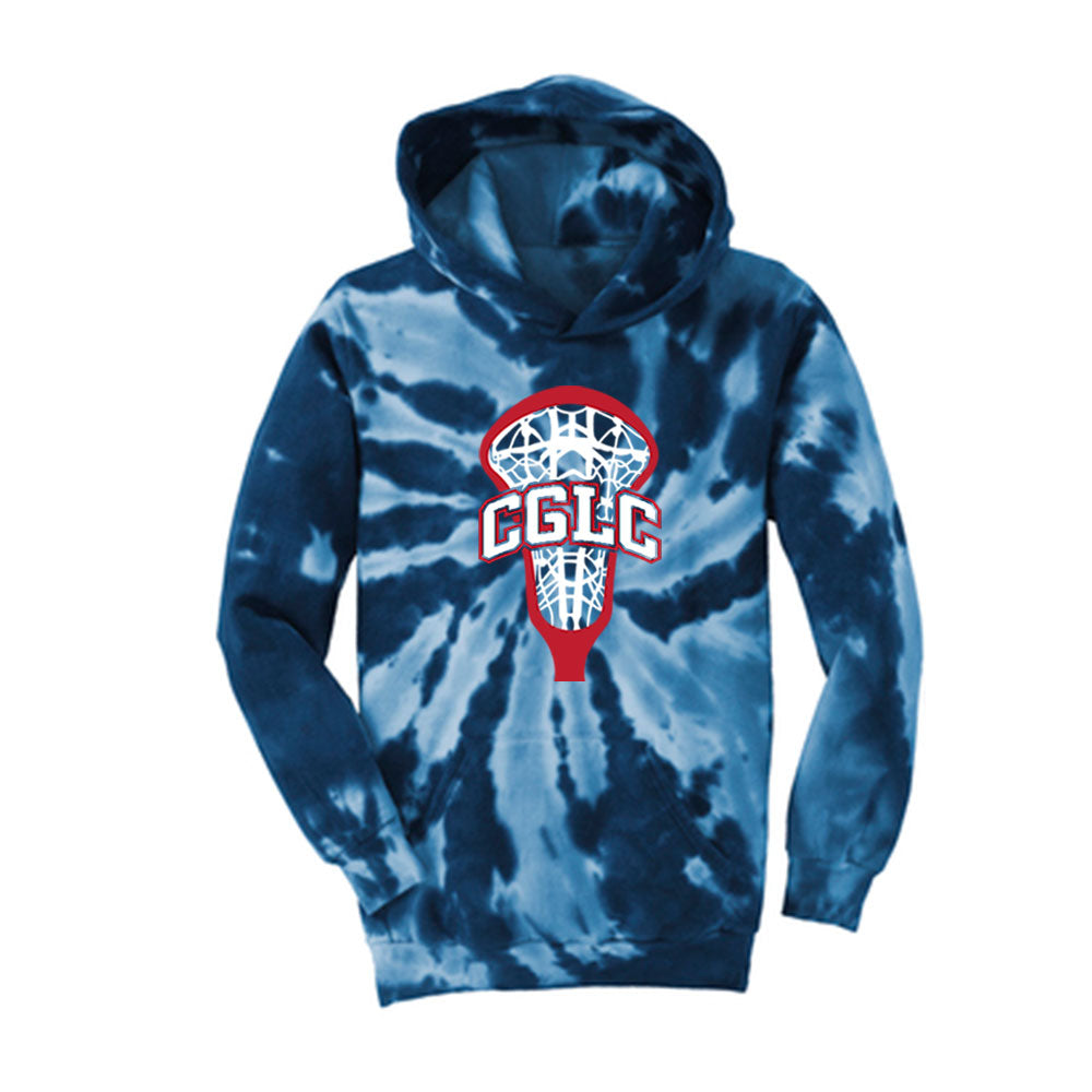 CGLC Port & Co Youth Tie Dye Hoodie