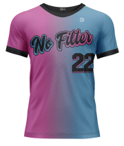 No Filter Miami Style Custom Jersey | 7 Bros Apparel