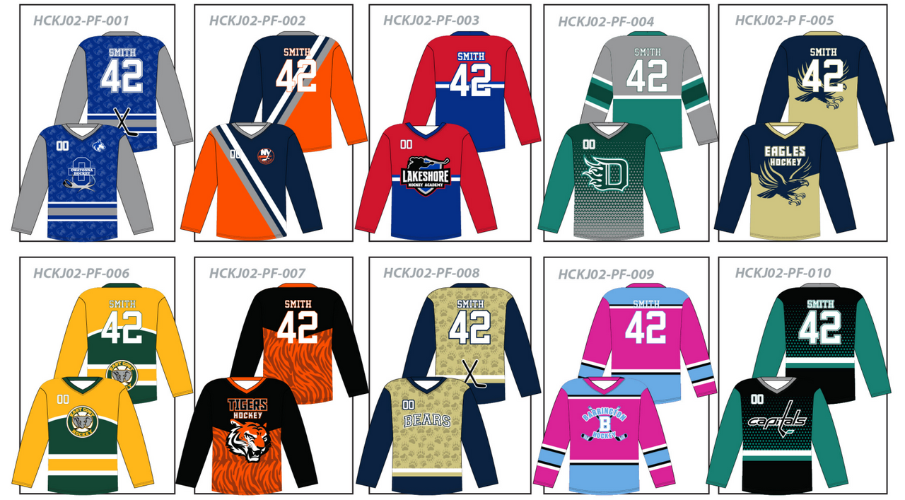Custom Hockey V-Neck Jersey
