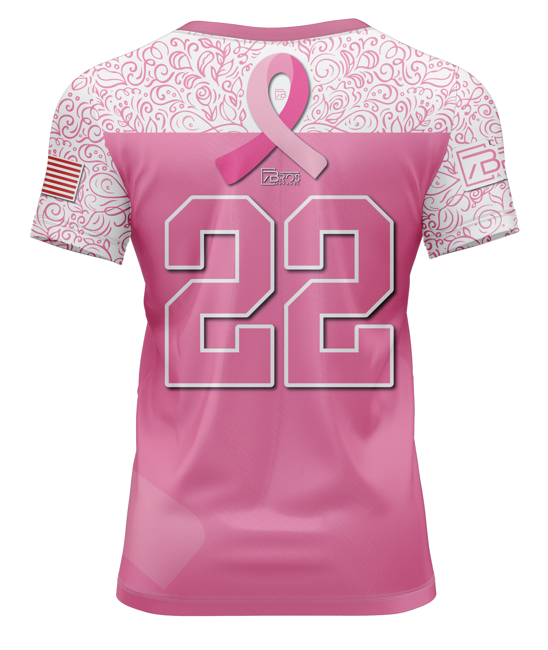 Pink Breast Cancer Awareness Jersey